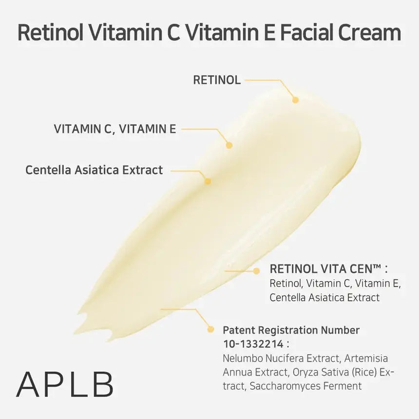 APLB Retinol Vitamin C Vitamin E Facial Cream @ Casa de Ella MX 2