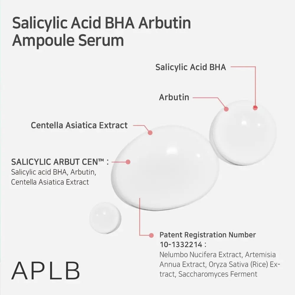 APLB Salicylic Acid BHA Arbutin Ampoule Serum @ Casa de Ella Mx 2
