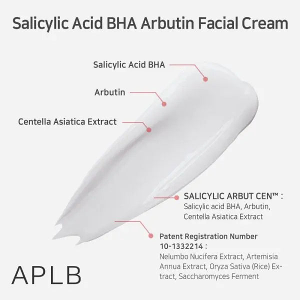 APLB Salicylic Acid BHA Arbutin Facial Cream @ Casa de Ella MX 2