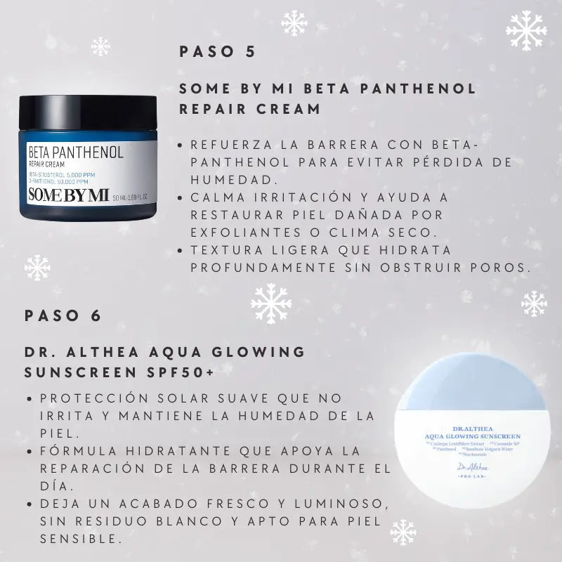 Barrier Rescue Bundle - K Beauty Rutina Completa - Repara la barrera cutánea at Casa de Ella