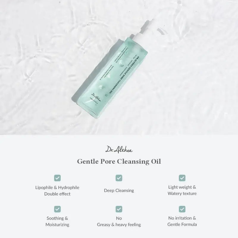 Dr. Althea Gentle Pore Cleansing Oil at Casa de Ella Mexico