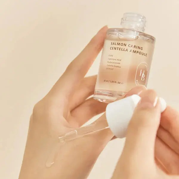 HEVEBLUE Salmon Caring Centella Ampoule at Casa de Ella Mexico