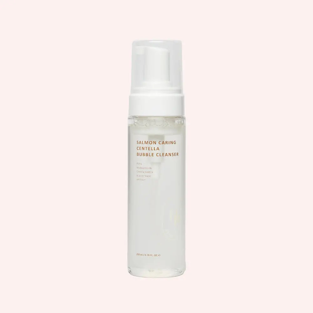 HEVEBLUE Salmon Caring Centella Bubble Cleanser at Casa de Ella Mexico