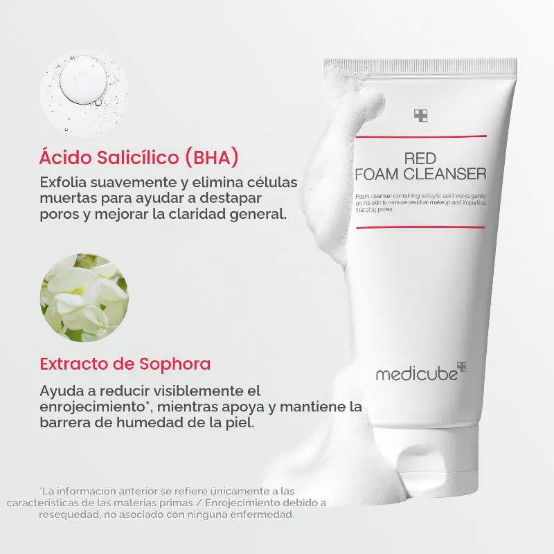 MEDICUBE RED FOAM CLEANSER AT CASA DE ELLA MEXICO
