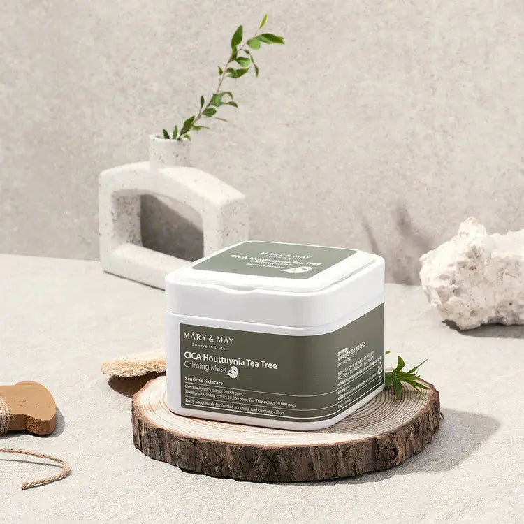 Mary & May CICA Houttuynia Tea Tree Calming Mask @ Casa de Ella MX 3
