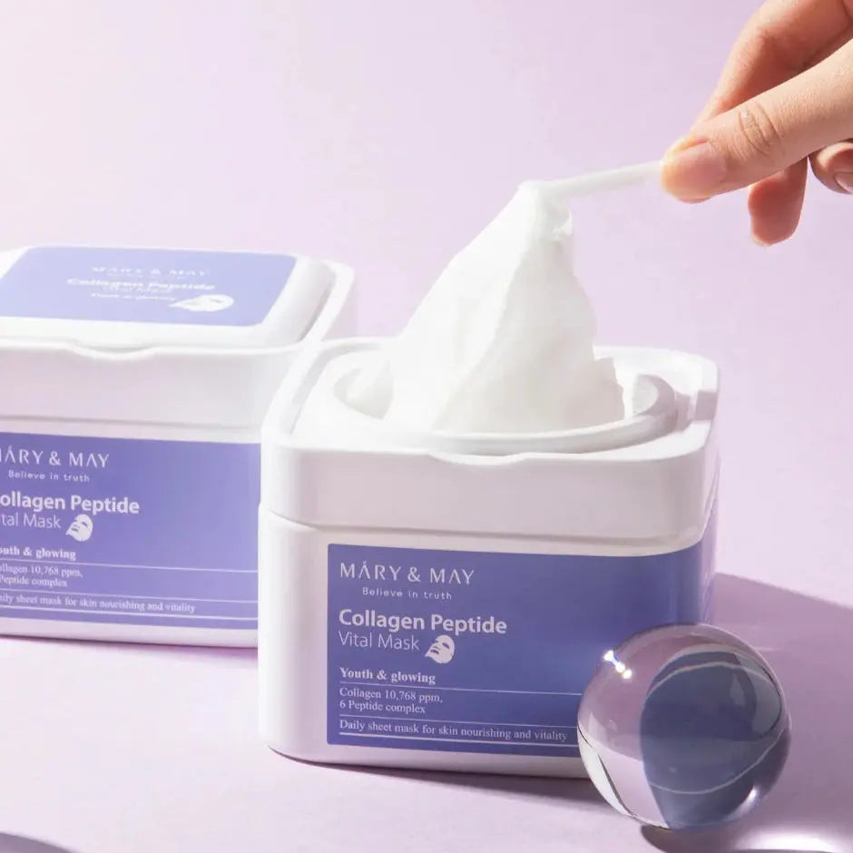 Mary May Collagen Peptide Vital Masks @ Casa de Ella MX 3