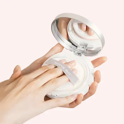 Mary & May Vegan Niacinamide Panthenol Sun Cushion SPF50+ @ Casa de Ella MX 2