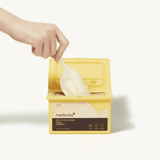 Medicube Deep Vita C Daily Quick Mask (30pcs) @ Casa de Ella Mexico | 30 mascarillas con Vitamina C