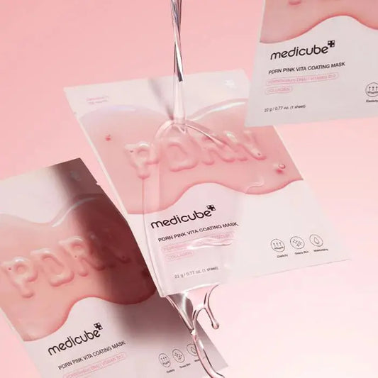 Medicube PDRN Pink Vita Coating Mask @ Casa de Ella Mexico | mascarilla coreana con PDRN.