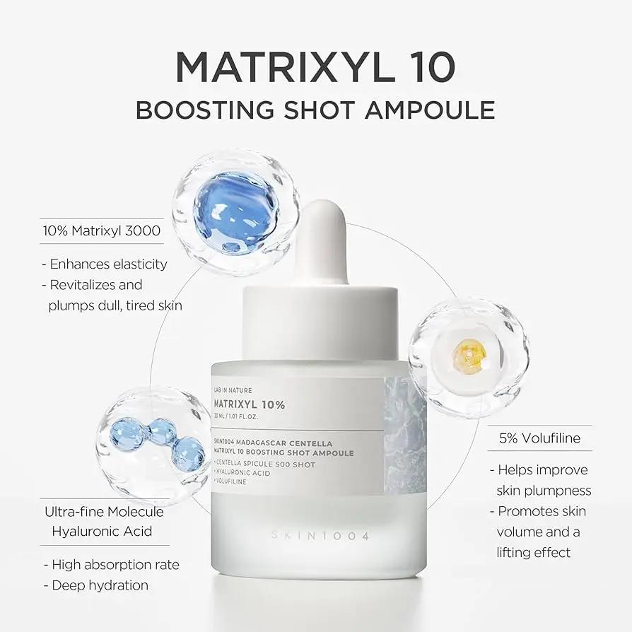 Skin1004 Madagascar Centella Matrixyl 10 Boosting Shot Ampoule @ Casa de Ella Mexico