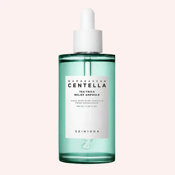 Skin1004 Madagascar Centella Tea‑Trica Relief Ampoule @ Casa de Ella Mexico | Serum Coreano con Tea Tree para acne