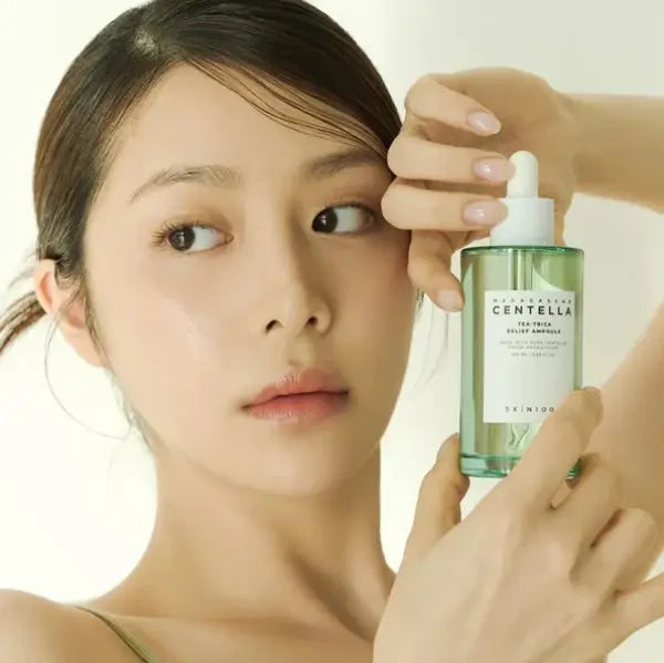 Skin1004 Madagascar Centella Tea‑Trica Relief Ampoule @ Casa de Ella Mexico | Serum Coreano con Tea Tree para acne