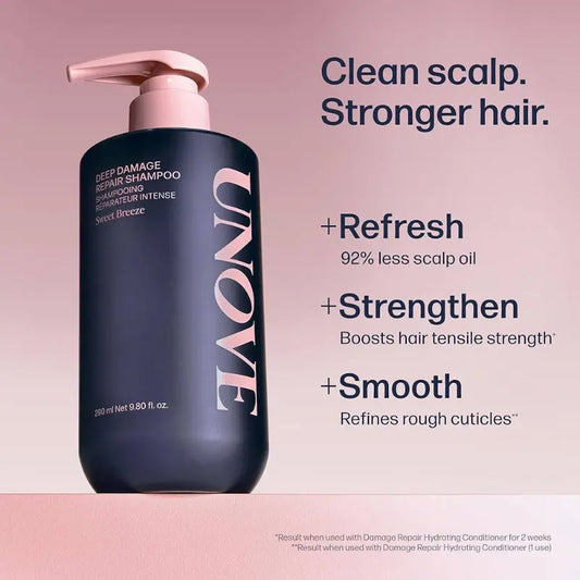 UNOVE Deep Damage Repair Shampoo – Sweet Breeze at Casa de Ella Mexico