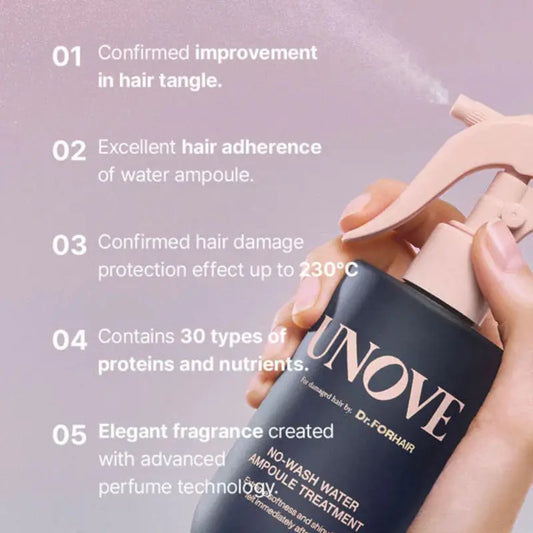 UNOVE No Wash Water Ampoule Treatment at Casa de Ella Mexico