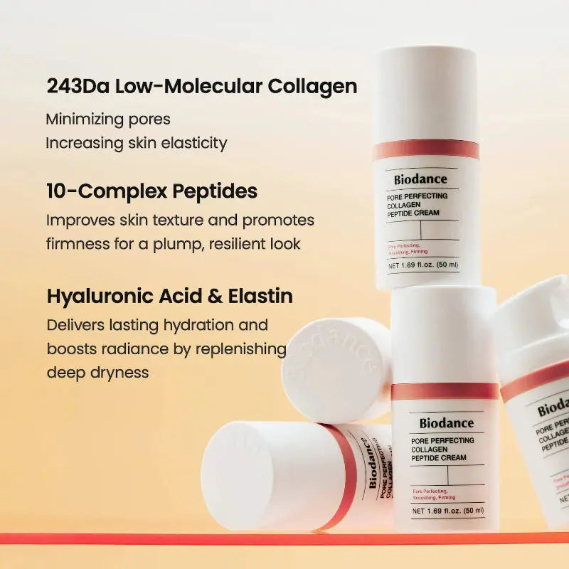 biodance pore perfecting collagen peptide cream at Casa de Ella Mexico