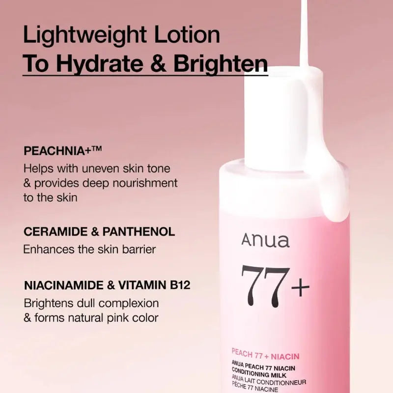 ANUA PEACH 77% NIACIN CONDITIONING MILK AT CASA DE ELLA MEXICO