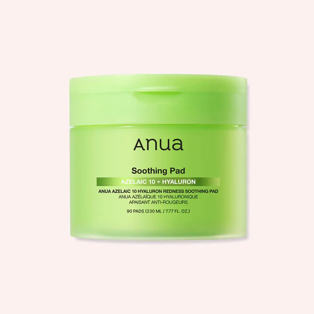 ANUA AZELAIC 10 HYALURON REDNESS SOOTHING PAD at casa de ella mexico
