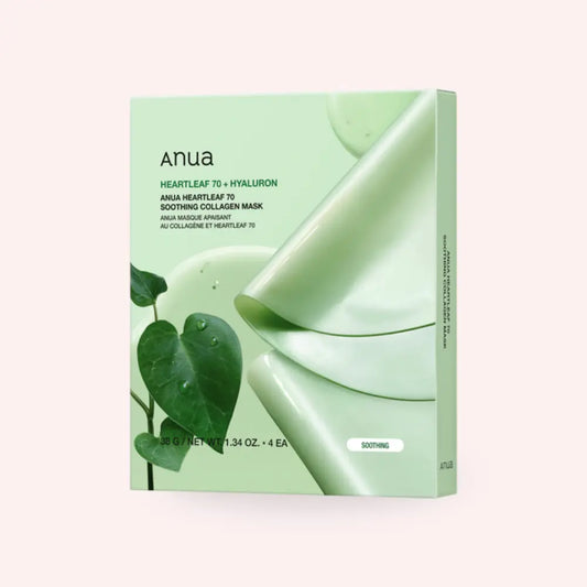 ANUA HEARTLEAF 70 SOOTHING COLLAGEN MASK AT CASA DE ELLA MEXICO
