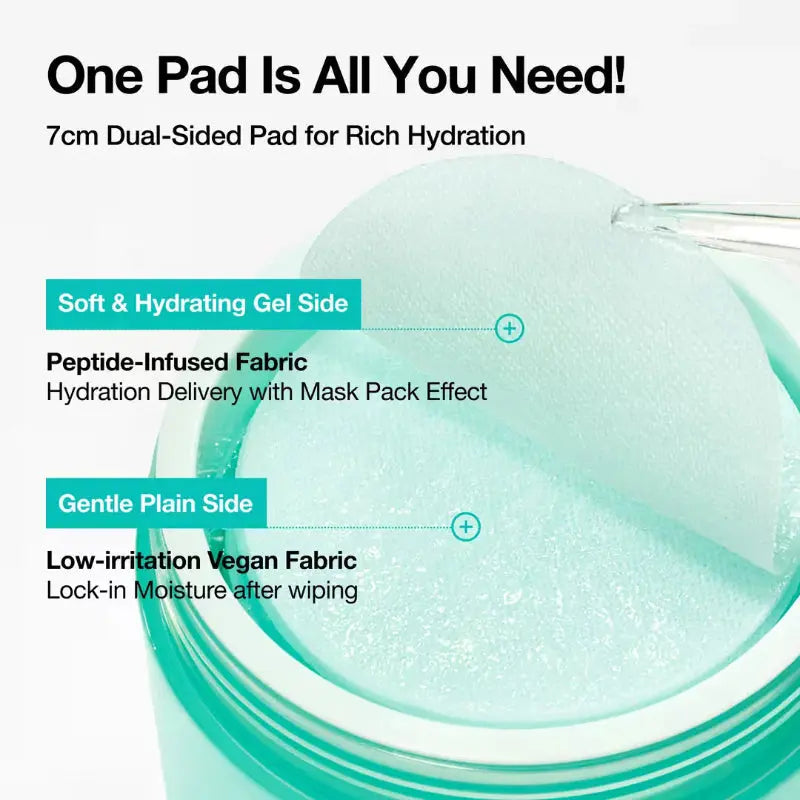 ANUA PDRN 100 HYALURONIC ACID GLOW PADS at Casa de Ella Mexico