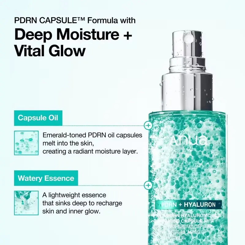 ANUA PDRN Hyaluronic Acid Hydrating Capsule Mist at Casa de Ella Mexico