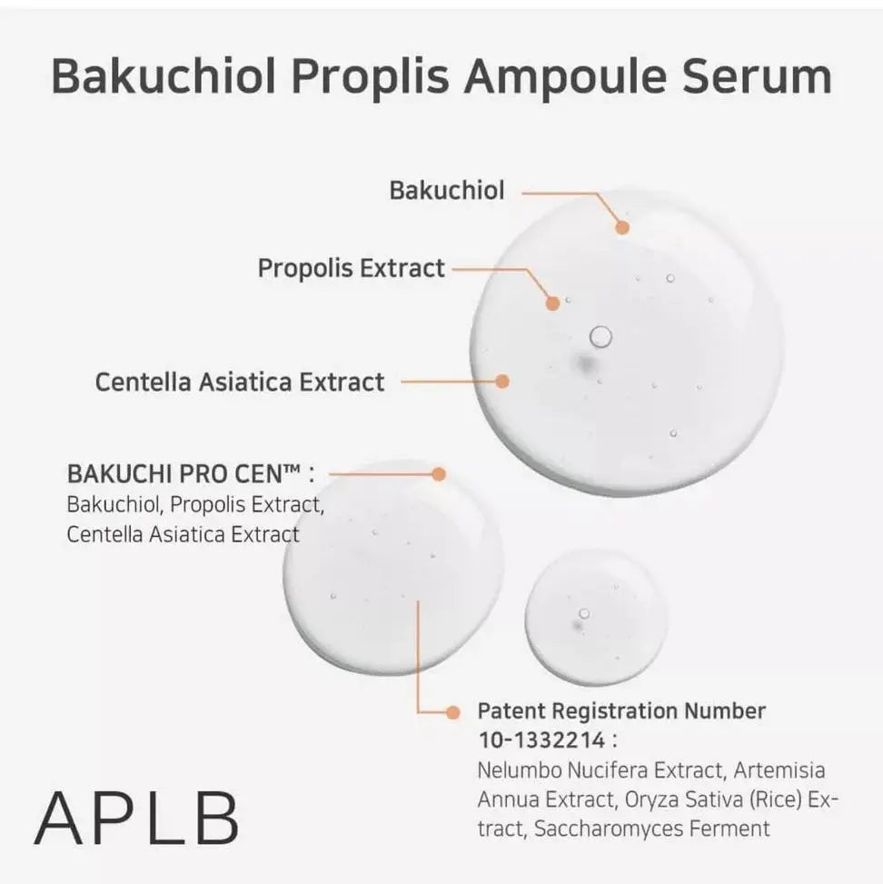 APLB Bakuchiol Propolis Ampoule Serum @ Casa de Ella MX 2