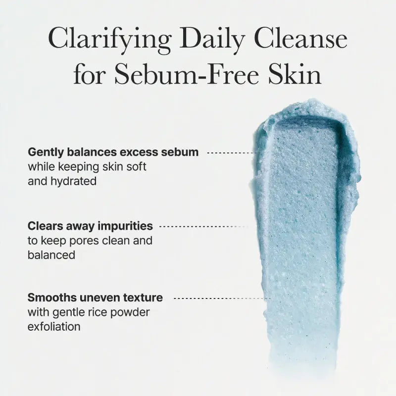 ARENCIA FRESH BLUE HYSSOP RICE MOCHI CLEANSER AT CASA DE ELLA MEXICO