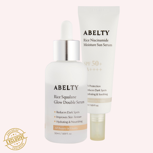 Abelty Rice Glow Duo at Casa de Ella Mexico - Skincare Coreano