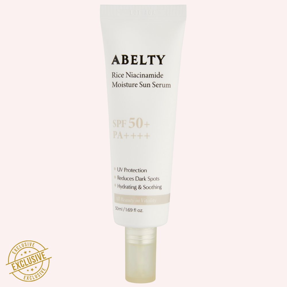 Abelty Rice Niacinamide Moisture Sun Serum at Casa de Ella Mexico - Protector Solar Coreano