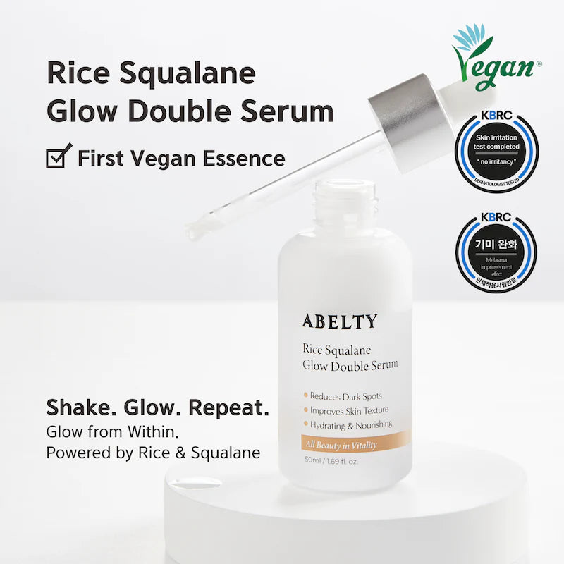 Abelty Rice Squalane Glow Double Serum at Casa de Ella Mexico