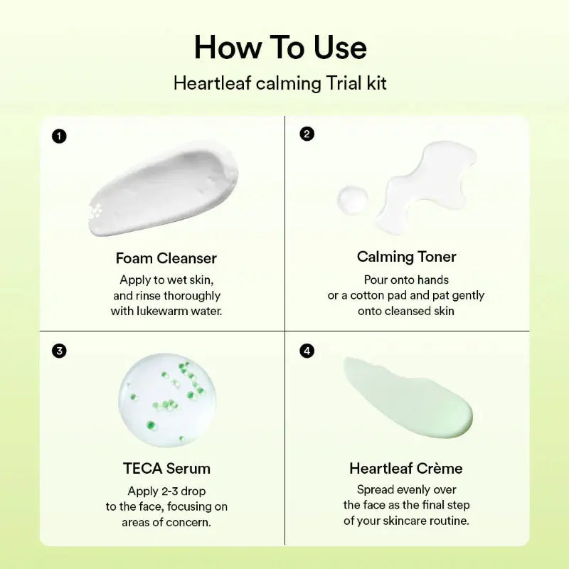 Abib HEARTLEAF CALMING TRIAL KIT at Casa de Ella Mexico