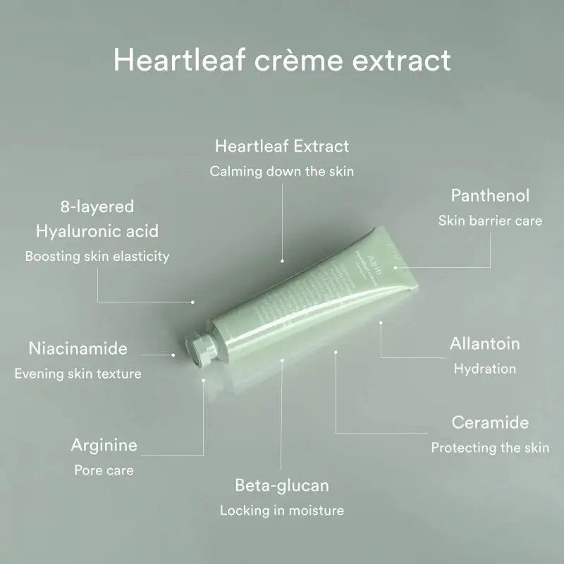 Abib Heartleaf Creme Calming Tube at Casa de Ella Mexico
