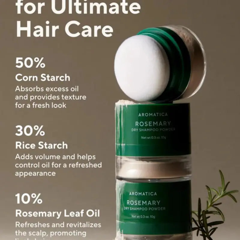 Aromatica Rosemary Dry Shampoo Powder at Casa de Ella Mexico