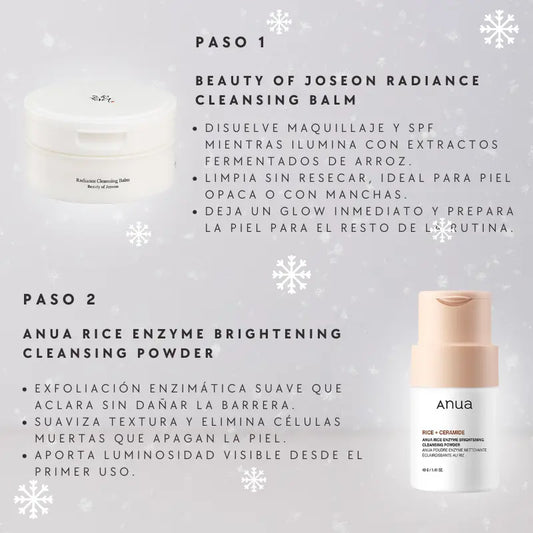 BRIGHTENING BOOST BUNDLE - K BEAUTY RUTINA COMPLETA - PARA PIEL CON MANCHAS - CASA DE ELLA MEXICO