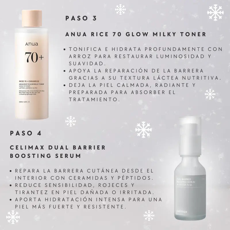 Barrier Rescue Bundle - K Beauty Rutina Completa - Repara la barrera cutánea at Casa de Ella