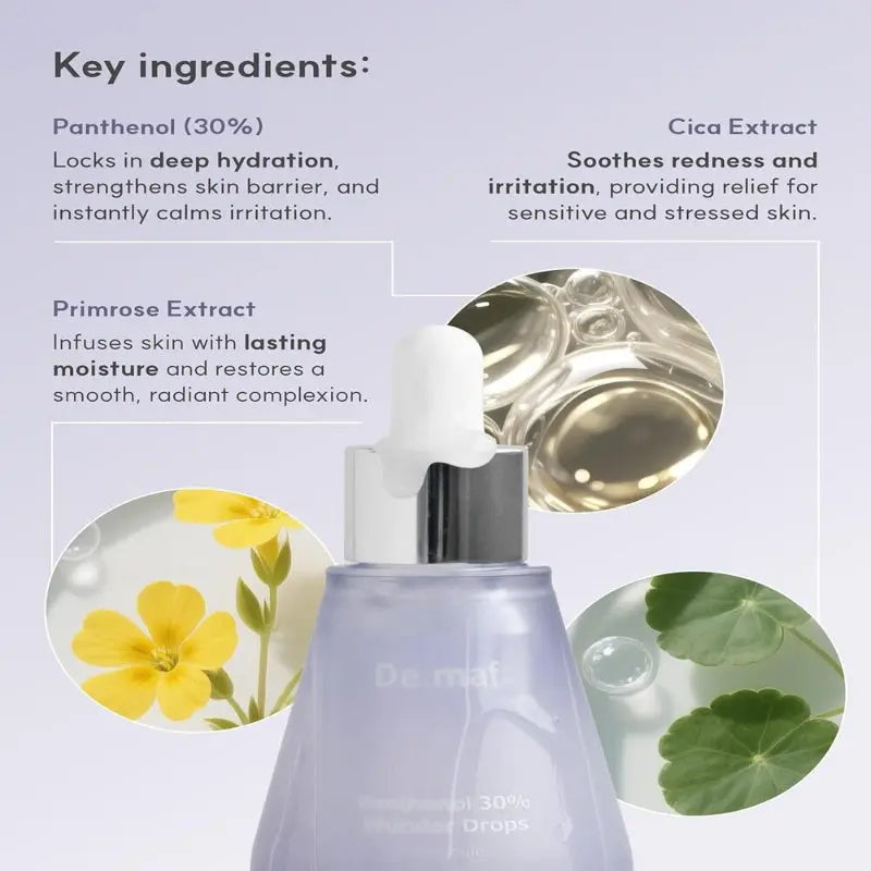 DEMAF Panthenol 30% Wonder Drops Ampoule at Casa de Ella Mexico