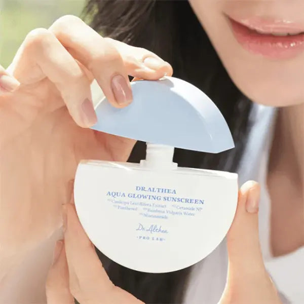 Dr.Althea Aqua Glowing Sunscreen SPF50+ @ Casa de Ella Mexico | Protector Solar Coreano