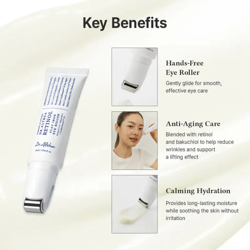 Dr.Althea_Retinol_Flat_Iron_Eye_Roller at Casa de Ella Mexico