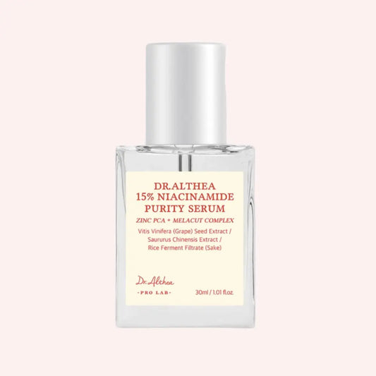 Dr. Althea 15% Niacinamide Purity Serum @ Casa de Ella Mexico | Suero Coreano con niacinamida.