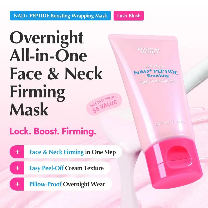 EQQUALBERRY NAD+ PEPTIDE BOOSTING NIGHT WRAPPING MASK AT CASA DE ELLA MEXICO
