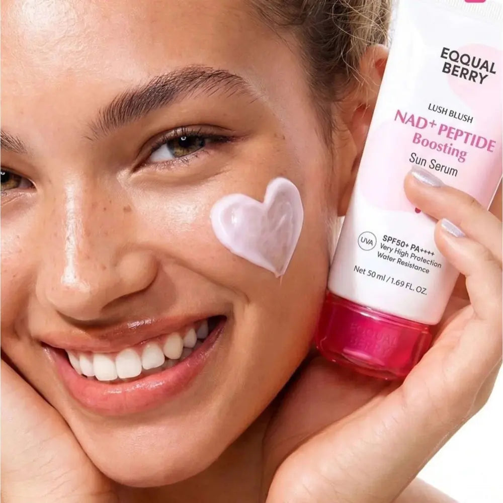 EQQUALBERRY NAD+ PEPTIDE BOOSTING SUN SERUM at Casa de Ella Mexico