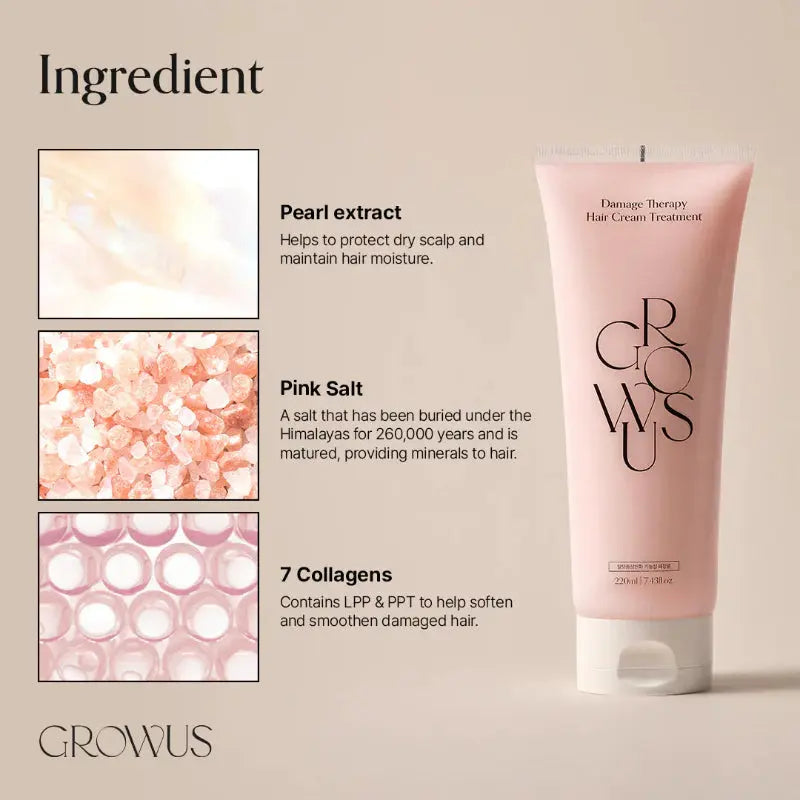 GROWUS Damage Therapy Hair Treatment EX at Casa de Ella Mexico