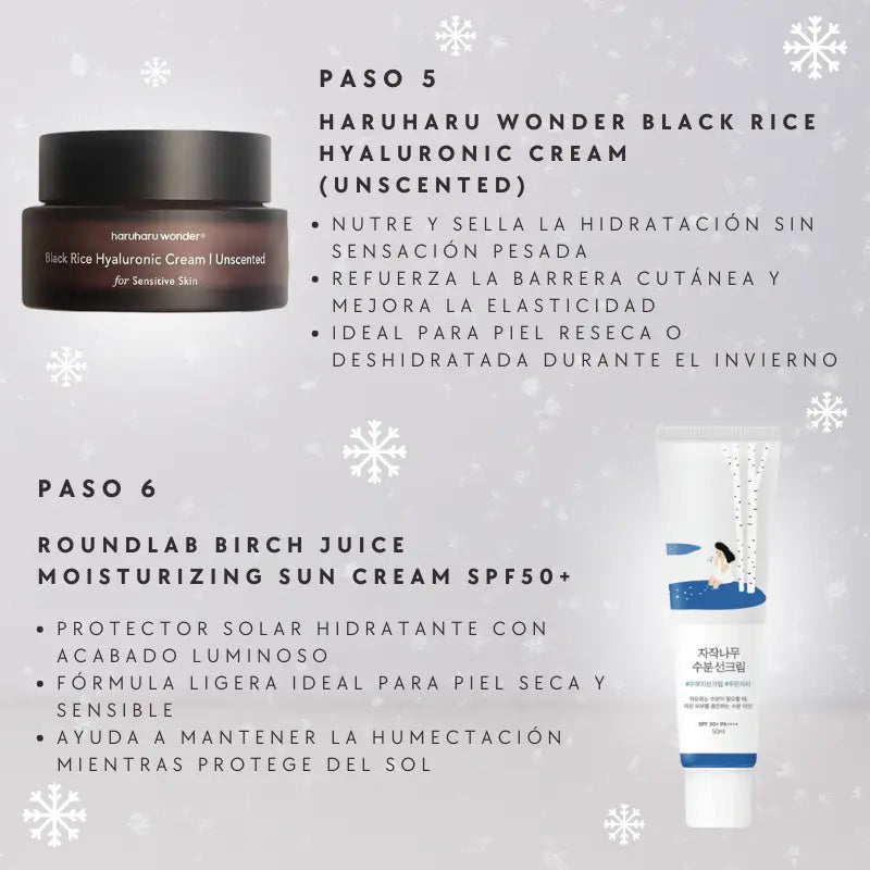 HELLO HYDRATION - RUTINA COMPLETA - K BEAUTY - PIEL SECO - CASA DE ELLA MEXICO