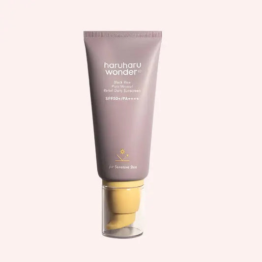 Haruharu Wonder Black Rice Pure Mineral Relief Daily Sunscreen SPF50+ @ Casa de Ella Mexico | Protector Solar con extracto de arroz
