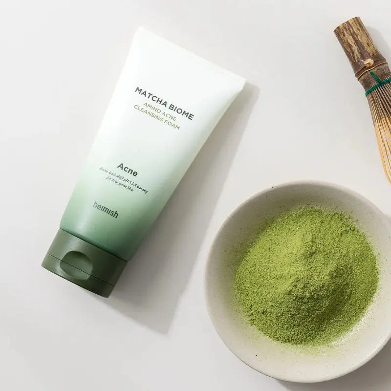 Heimish Matcha Biome Amino Acne Cleansing Foam @ Casa de Ella Mexico