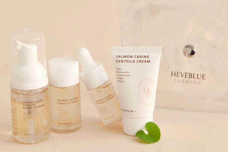 Heveblue-Salmon-Caring-Centella-Line at Casa de Ella Mexico