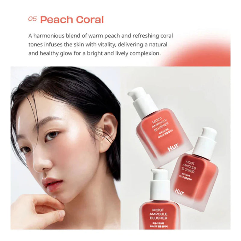 House of Hur - Moist Ampoule Blush - 05. Peach Coral - Casa de Ella Mexico