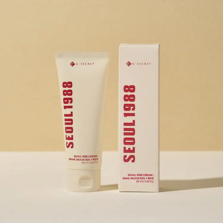 KSECRET SEOUL 1988 Cream: Snail Mucin 93% + Rice at Casa de Ella Mexico 