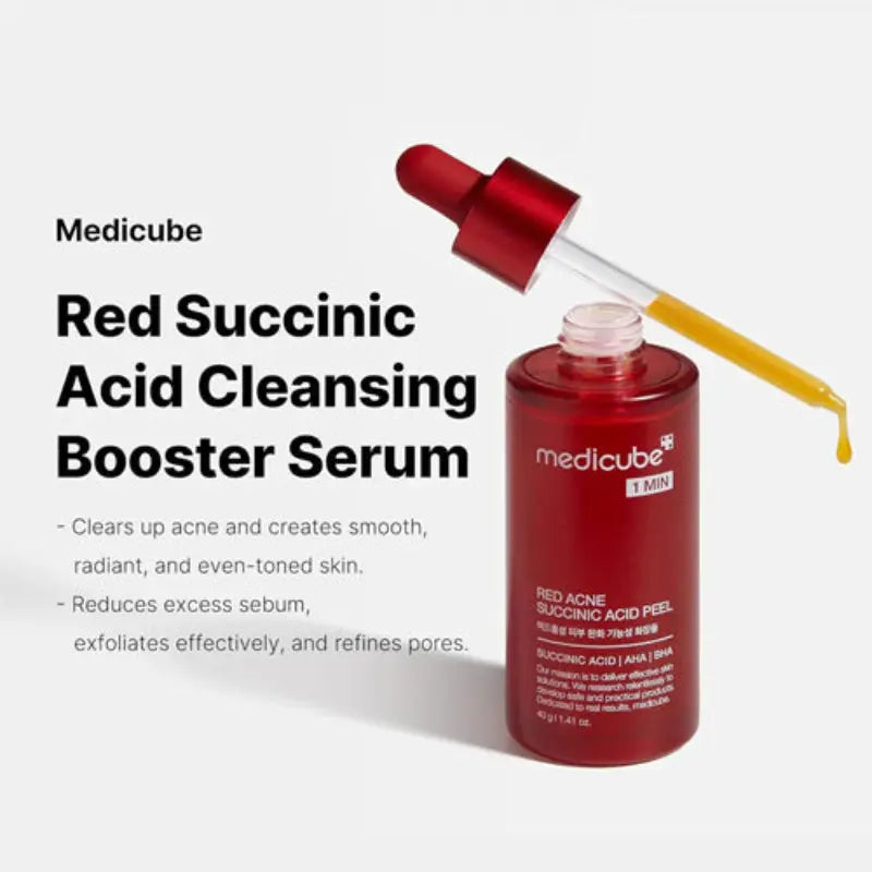 MEDICUBE RED ACNE SUCCINIC ACID PEEL AT CASA DE ELLA MEXICO