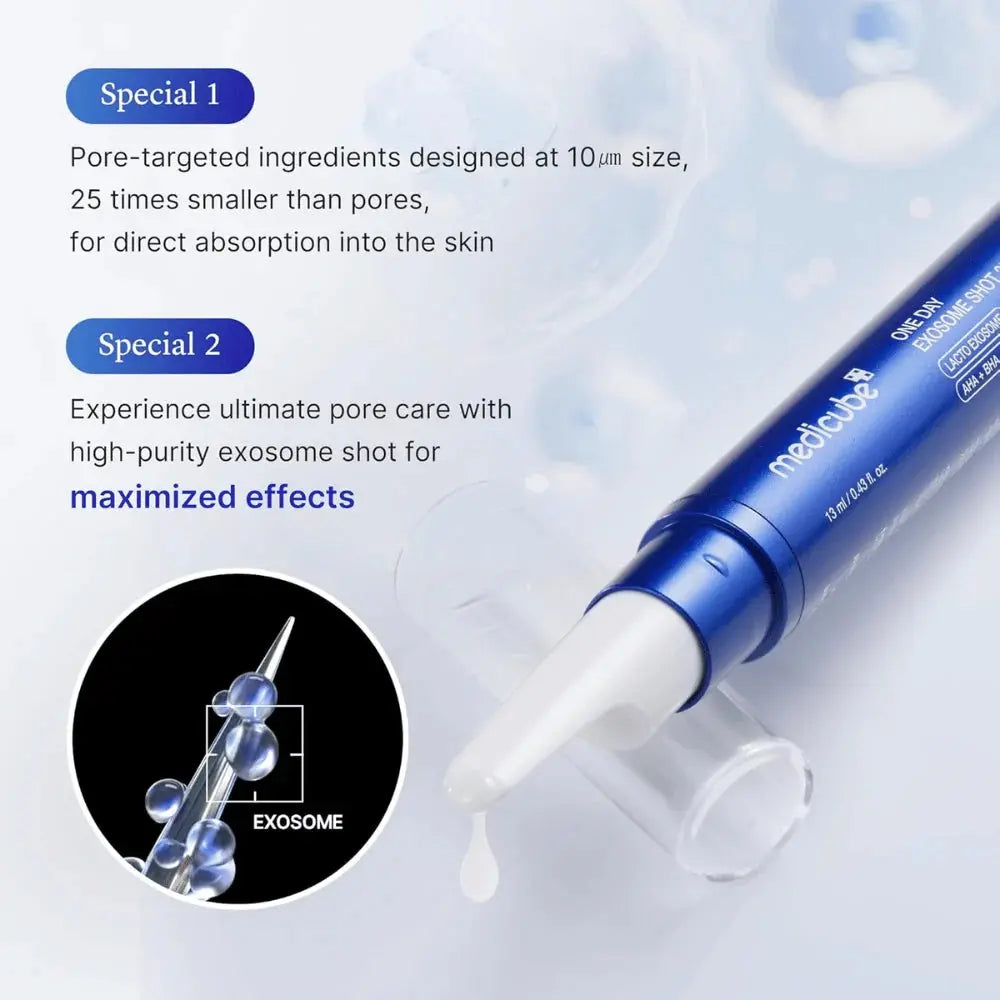 Medicube-ONE_DAY_EXOSOME_SHOT_PORE_AMPOULE_25000-at_casa_de_ella-Mexico