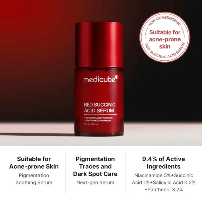 MEDICUBE RED SUCCINIC ACID CLARIFYING SERUM AT CASA DE ELLA MEXICO
